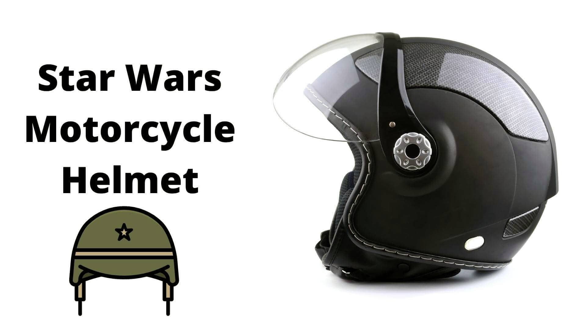 Star Wars Motorcycle Helmet For Star Wars Fans!