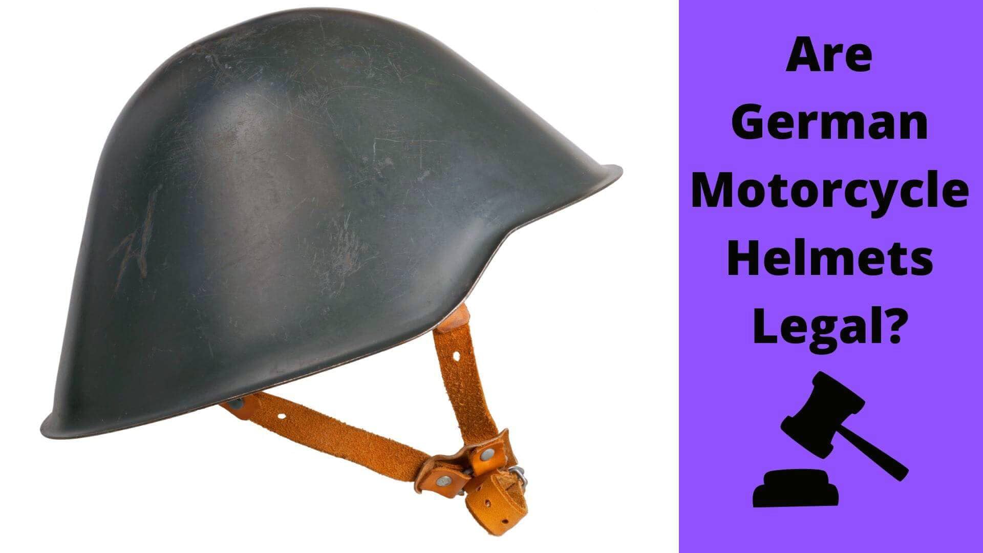 are german motorcycle helmets legal
