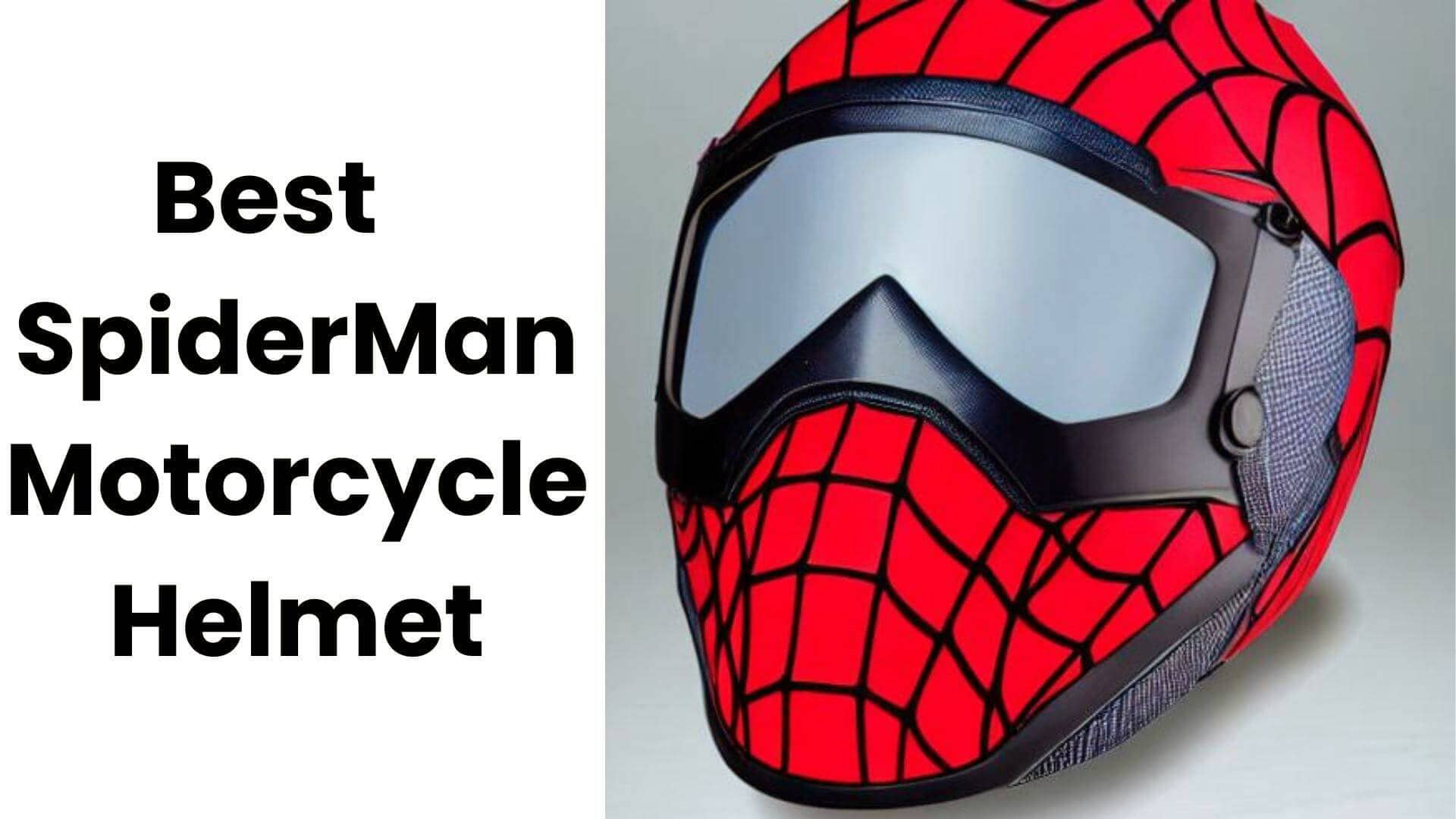 Spiderman Motorcycle Helmet For Kids – A Superhero’s Best Friend