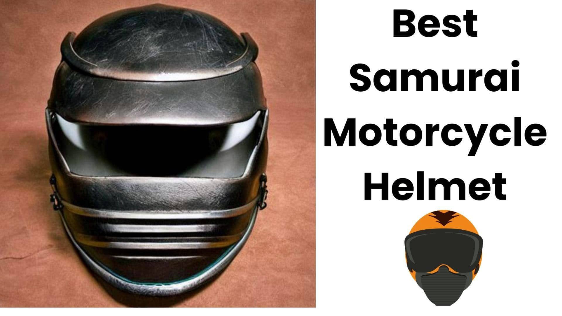 What is a samurai motorcycle helmet?