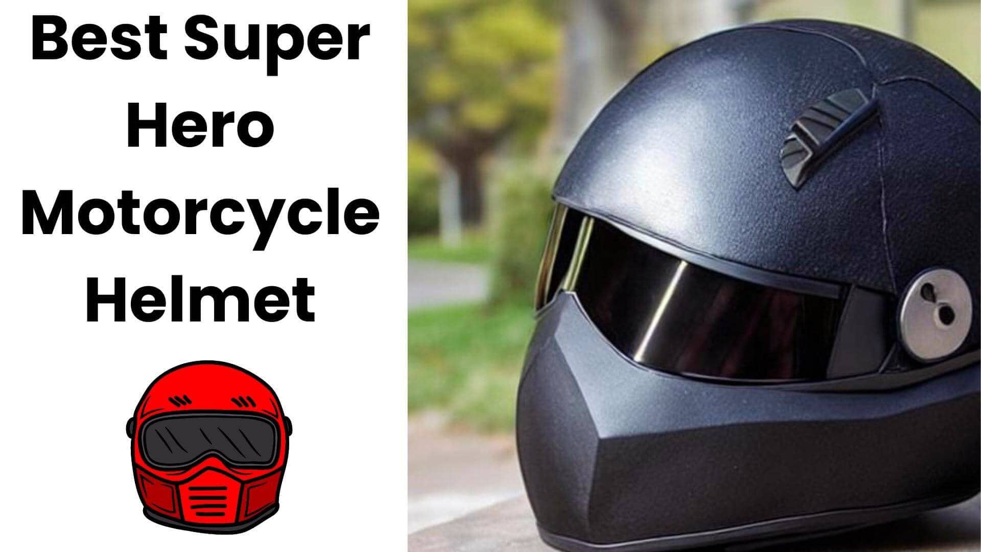 superhero motorcycle helmets