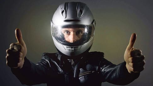 The benefits of wearing a helmet while riding on a motorcycle
